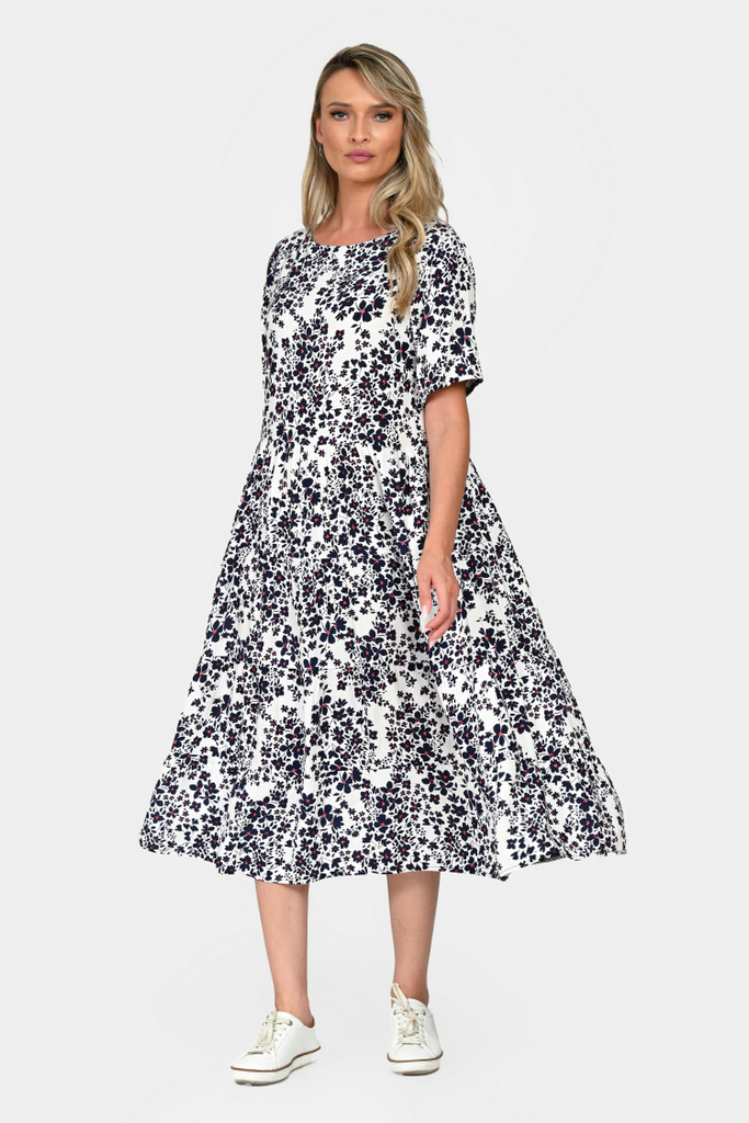 Rochie Dama, Eranthe, Microfloral V330